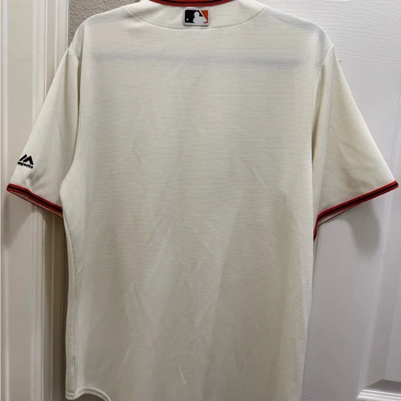 Majestic White and Black Giants Jersey - Picture 13 of 13